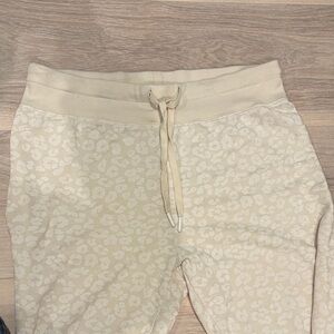 Leopard joggers